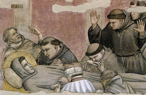 Overlijden transitus Franciscus